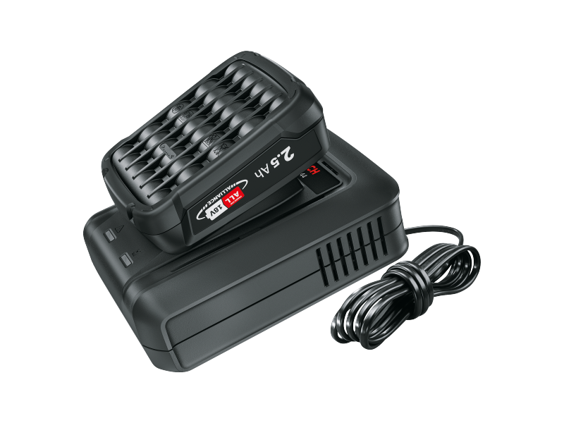 Začetni komplet Bosch 18 V (1 x 2,5 Ah + AL 18V-44), 1600A031T4